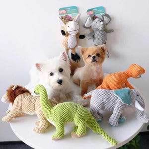 Indestructible Dino Dog Toy