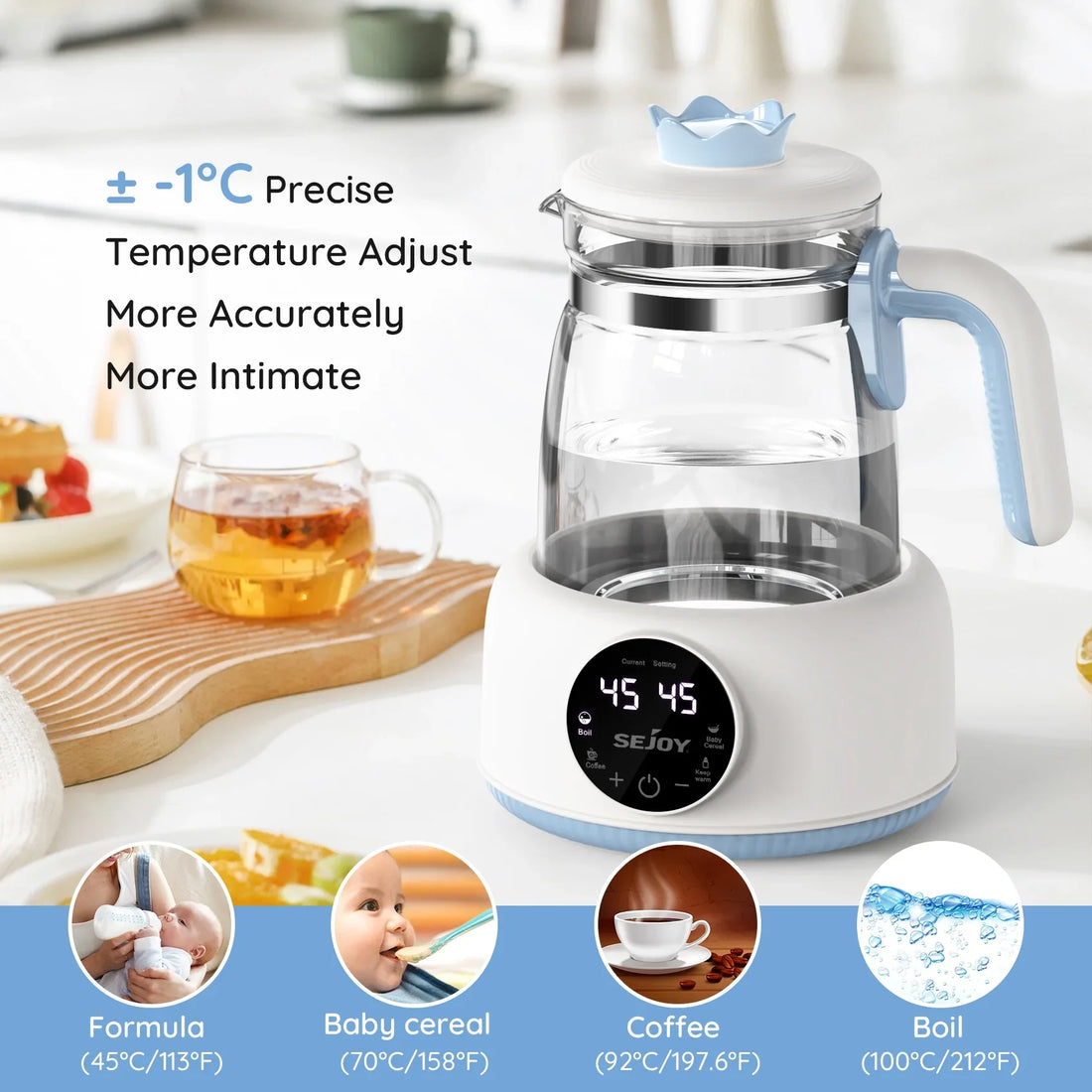 Electric Constant Temperature Kettle for Baby